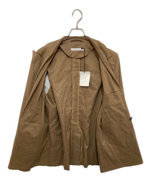 VICTIM&CO（ヴィクティム）VICTIM&CO (ヴィクティム) LINEN BIG JACKET ブラウン サイズ:2の古着・服飾アイテム