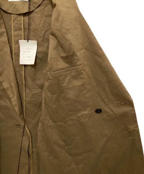 VICTIM&CO（ヴィクティム）VICTIM&CO (ヴィクティム) LINEN BIG JACKET ブラウン サイズ:2の古着・服飾アイテム