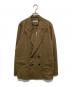 VICTIM&CO（ヴィクティム）の古着「LINEN BIG JACKET」｜ブラウン