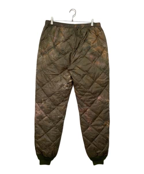 Needles（ニードルズ）Needles (ニードルズ) STRING DOWN PANT ストリングダウンパンツ JO176 グリーン サイズ:Lの古着・服飾アイテム