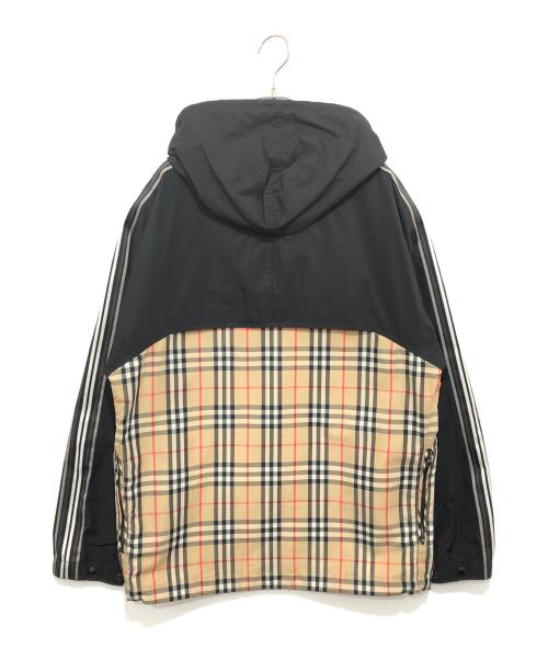 BURBERRY（バーバリー）BURBERRY (バーバリー) サイドラインノバチェックジップジャケット ブラウン サイズ:Mの古着・服飾アイテム