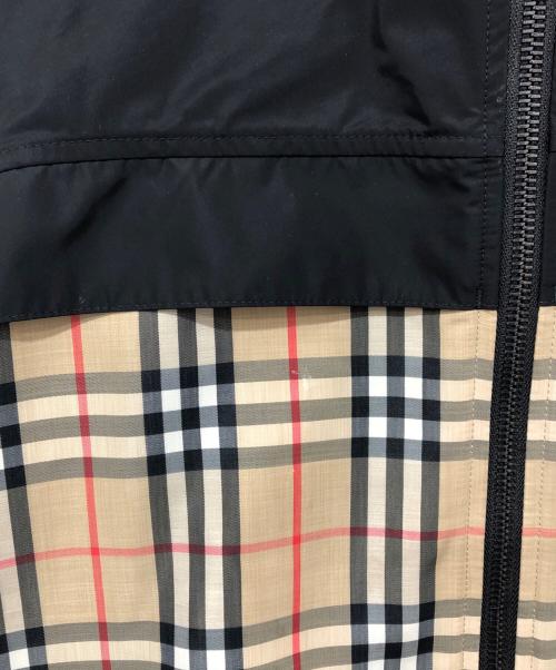 BURBERRY（バーバリー）BURBERRY (バーバリー) サイドラインノバチェックジップジャケット ブラウン サイズ:Mの古着・服飾アイテム