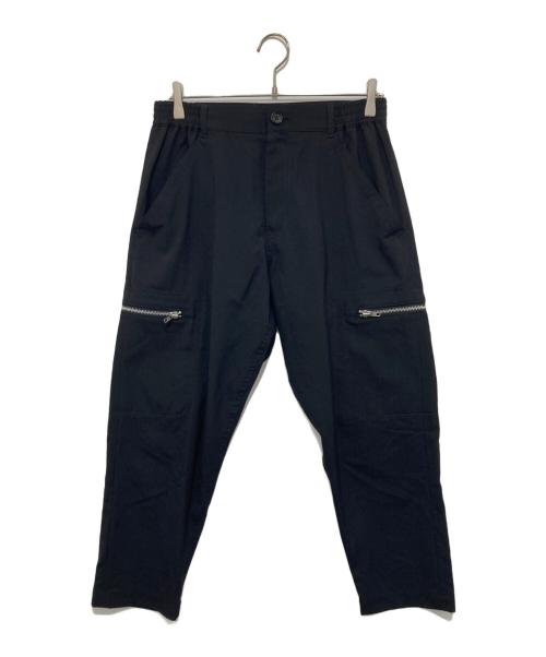 COMME des GARCONS HOMME DEUX（コムデギャルソン オム ドゥ）COMME des GARCONS HOMME DEUX (コムデギャルソン オム ドゥ) ジップポケットカーゴイージーパンツ ブラック サイズ:Sの古着・服飾アイテム