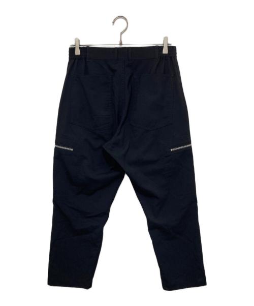 COMME des GARCONS HOMME DEUX（コムデギャルソン オム ドゥ）COMME des GARCONS HOMME DEUX (コムデギャルソン オム ドゥ) ジップポケットカーゴイージーパンツ ブラック サイズ:Sの古着・服飾アイテム
