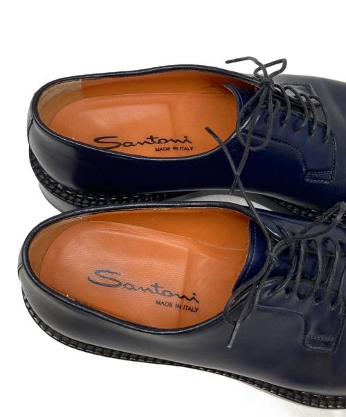 Santoni（サントーニ）Santoni (サントーニ) レースアップシューズ ネイビー サイズ:8の古着・服飾アイテム