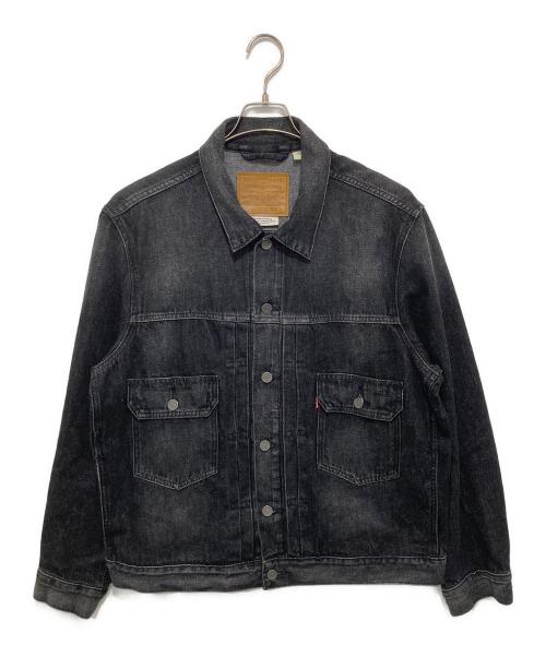LEVI'S PReMIUM（リーバイス プレミアム）LEVI'S PReMIUM (リーバイスプレミアム) BIOTOP (ビオトープ) BIOTOP別注 2nd Type 後染めデニムジャケット グレー サイズ:Lの古着・服飾アイテム