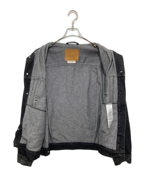 LEVI'S PReMIUM（リーバイス プレミアム）LEVI'S PReMIUM (リーバイスプレミアム) BIOTOP (ビオトープ) BIOTOP別注 2nd Type 後染めデニムジャケット グレー サイズ:Lの古着・服飾アイテム