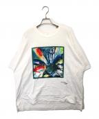 UN3D.×kanakosasakiアンスリード×）の古着「リボーングラフィックTシャツ　REBOON GRAPHIC TEE　522332706101-01」｜ホワイト