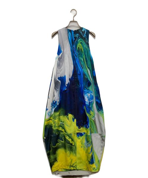 UN3D.（アンスリード）UN3D. (アンスリード) kanako sasaki (カナコ ササキ) REBORNワンピース マルチカラー サイズ:36の古着・服飾アイテム