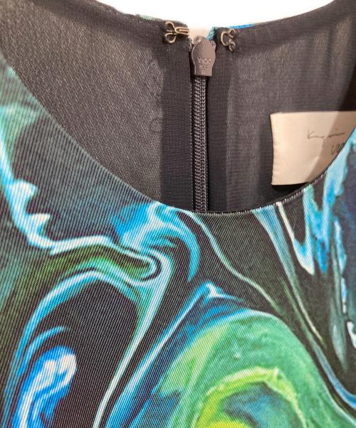 UN3D.（アンスリード）UN3D. (アンスリード) kanako sasaki (カナコ ササキ) REBORNワンピース マルチカラー サイズ:36の古着・服飾アイテム