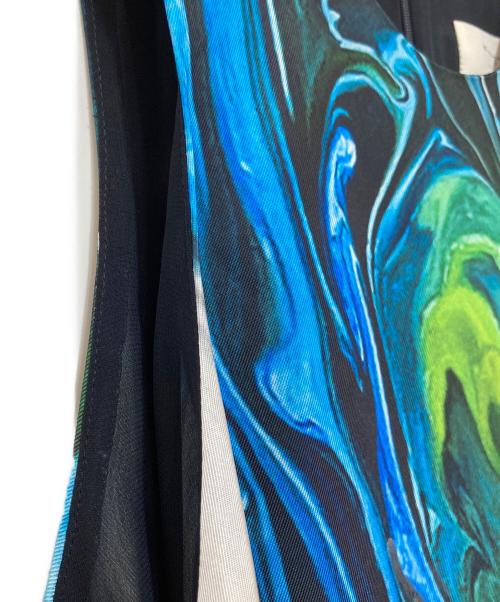 UN3D.（アンスリード）UN3D. (アンスリード) kanako sasaki (カナコ ササキ) REBORNワンピース マルチカラー サイズ:36の古着・服飾アイテム