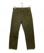 RRLダブルアールエル）の古着「Vintage 5 Pocket デニムパンツ」｜グリーン