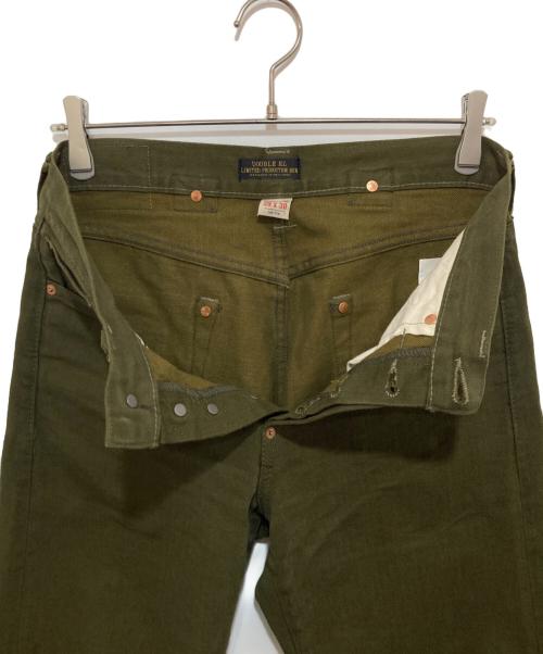 RRL（ダブルアールエル）RRL (ダブルアールエル) Vintage 5 Pocket デニムパンツ グリーン サイズ:W28×L30の古着・服飾アイテム