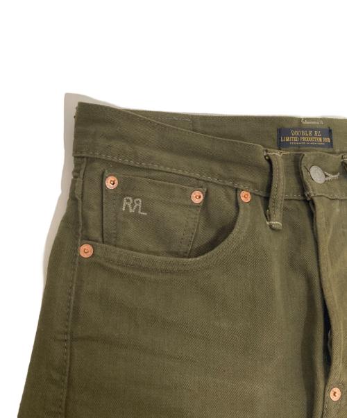 RRL（ダブルアールエル）RRL (ダブルアールエル) Vintage 5 Pocket デニムパンツ グリーン サイズ:W28×L30の古着・服飾アイテム