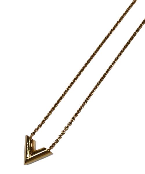 LOUIS VUITTON（ルイ ヴィトン）LOUIS VUITTON (ルイ ヴィトン) ネックレス・エセンシャルV ゴールド サイズ:記載無しの古着・服飾アイテム