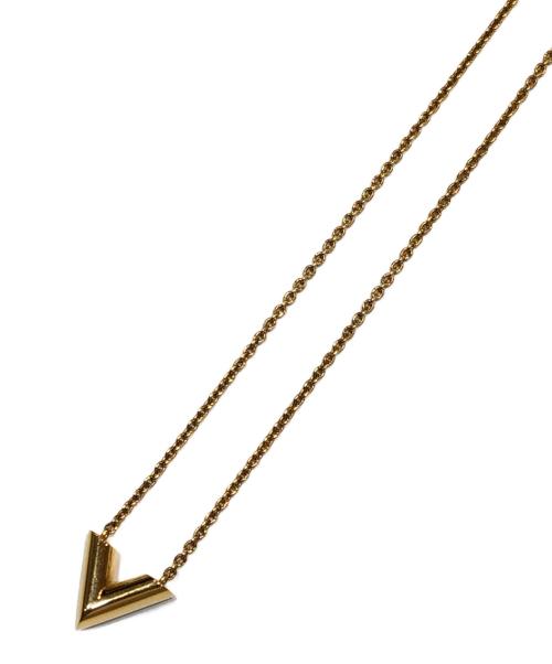 LOUIS VUITTON（ルイ ヴィトン）LOUIS VUITTON (ルイ ヴィトン) ネックレス・エセンシャルV ゴールド サイズ:記載無しの古着・服飾アイテム