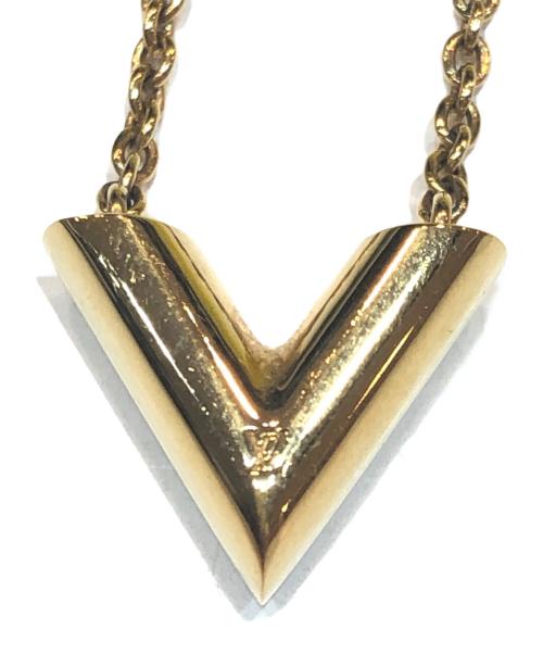 LOUIS VUITTON（ルイ ヴィトン）LOUIS VUITTON (ルイ ヴィトン) ネックレス・エセンシャルV ゴールド サイズ:記載無しの古着・服飾アイテム