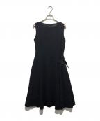 FOXEY BOUTIQUEフォクシー ブティック）の古着「ノースリーブワンピース」｜ネイビー