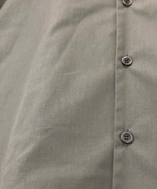 RIM.ARK（リムアーク）RIM.ARK (リムアーク) Under tuck volume 2way tops　アンダータックボリュームツーウェイブラウス　460GAS30-0190 グレー サイズ:36の古着・服飾アイテム
