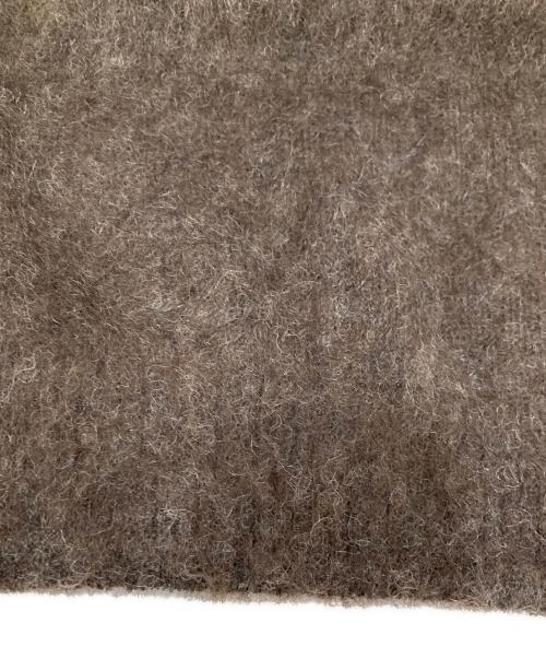 BEAMS PLUS（ビームスプラス）BEAMS PLUS (ビームスプラス) Crew Stretch Mohair　クルーストレッチモヘヤニット　38-15-0157-156-29-18 ブラウン サイズ:Ｍの古着・服飾アイテム
