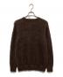 BEAMS PLUS (ビームスプラス) Crew Stretch Mohair　クルーストレッチモヘヤニット　38-15-0157-156-29-18 ブラウン サイズ:Ｍ：10000円