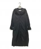 sara mallikaサラマリカ）の古着「Volume Lace Collar Dress」｜ブラック