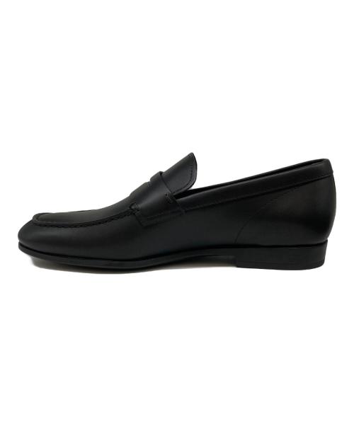 TOD'S（トッズ）TOD'S (トッズ) レザー ローファー ブラック サイズ:6 1/2の古着・服飾アイテム