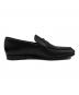 中古・古着 TOD'S (トッズ) レザー ローファー ブラック サイズ:6 1/2：32000円