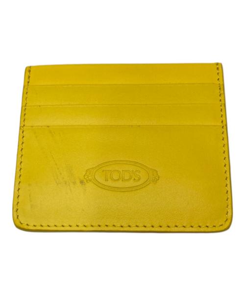 TOD'S（トッズ）TOD'S (トッズ) カードケース イエローの古着・服飾アイテム