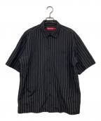 SUPREMEシュプリーム）の古着「Stripe S/S Pajama Shirt」｜ブラック