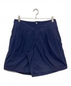 KOLORカラー）の古着「ナイロンイージーショーツ」｜ネイビー