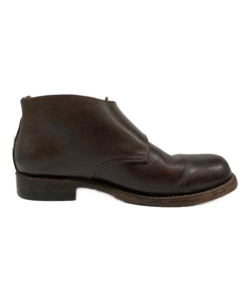 SANTA ROSA（サンタローザ）SANTA ROSA (サンタローザ) GLAD HAND (グラッドハンド) ダブルモンクブーツ/double monk boots ブラウン サイズ:10の古着・服飾アイテム