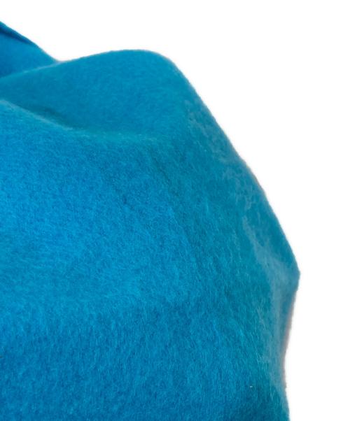 HERMES（エルメス）HERMES (エルメス) カシミヤマフラー スカイブルーの古着・服飾アイテム