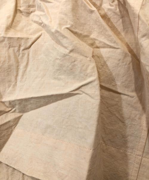 BLAMINK（ブラミンク）BLAMINK (ブラミンク) コットンリネンノースリーブブラウス　7921-230-0198 アイボリー サイズ:38の古着・服飾アイテム