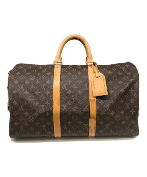 LOUIS VUITTON（ルイ ヴィトン）LOUIS VUITTON (ルイ ヴィトン) M41426 ルイ・ヴィトン キーポル50 ボストンバッグ ボストンバッグ トラベルバッグ ブラウンの古着・服飾アイテム