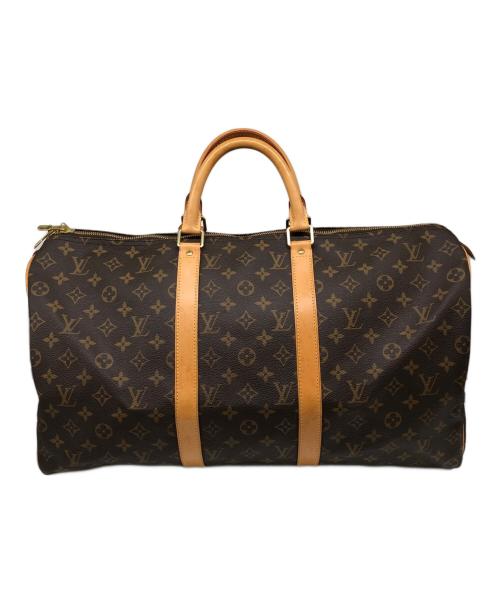 LOUIS VUITTON（ルイ ヴィトン）LOUIS VUITTON (ルイ ヴィトン) M41426 ルイ・ヴィトン キーポル50 ボストンバッグ ボストンバッグ トラベルバッグ ブラウンの古着・服飾アイテム