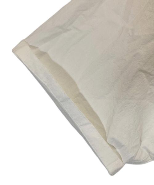 DAIRIKU（ダイリク）DAIRIKU (ダイリク) EMBROIDARY H-S RIB SHIRT（エンブロイダリー ハーフスリーブリブシャツ）　25SS SHT11 ホワイト サイズ:Mの古着・服飾アイテム