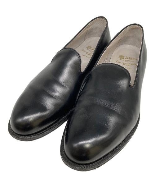 Alden（オールデン）Alden (オールデン) International Gallery BEAMS (インターナショナルギャラリービームス) 別注スリッポン ローファー/レザーシューズ ブラック サイズ:US10の古着・服飾アイテム