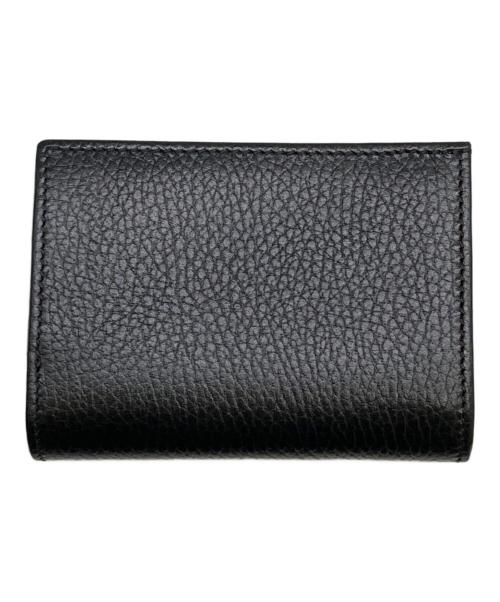 GUCCI(グッチ)（グッチ）GUCCI（グッチ） (グッチ) GGマーモントレザーウォレット ブラックの古着・服飾アイテム