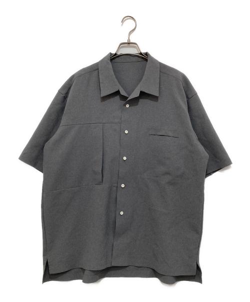F/CE.（エフシーイー）F/CE. (エフシーイー) GRAMICCI (グラミチ) SEAMLESS OPEN SHIRTS グレー サイズ:Lの古着・服飾アイテム