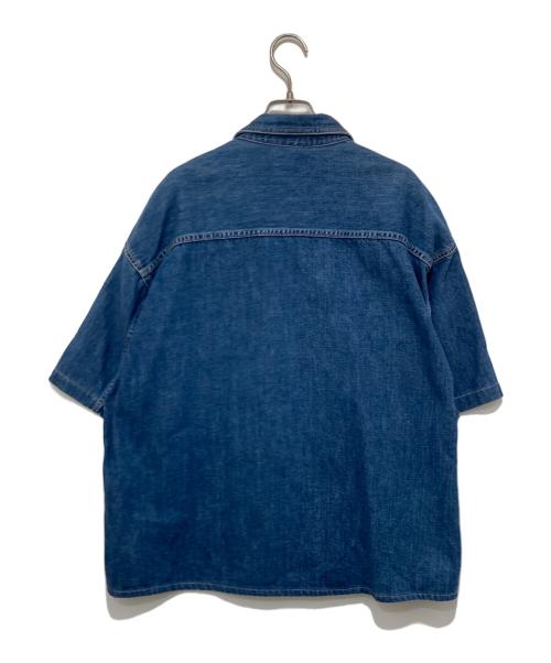 Graphpaper（グラフペーパー）Graphpaper (グラフペーパー) デニムシャツ インディゴ サイズ:1の古着・服飾アイテム