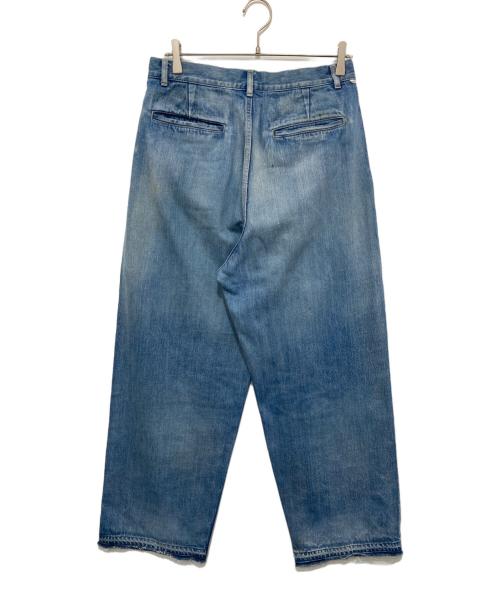 Graphpaper（グラフペーパー）Graphpaper (グラフペーパー) Selvage Denim Two Tuck Pants インディゴ サイズ:1の古着・服飾アイテム