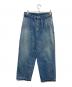 Graphpaper（グラフペーパー）の古着「Selvage Denim Two Tuck Pants」｜インディゴ