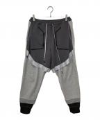 SIVAシヴァ）の古着「TECH LAYERED JOGGER PANTS」｜グレー