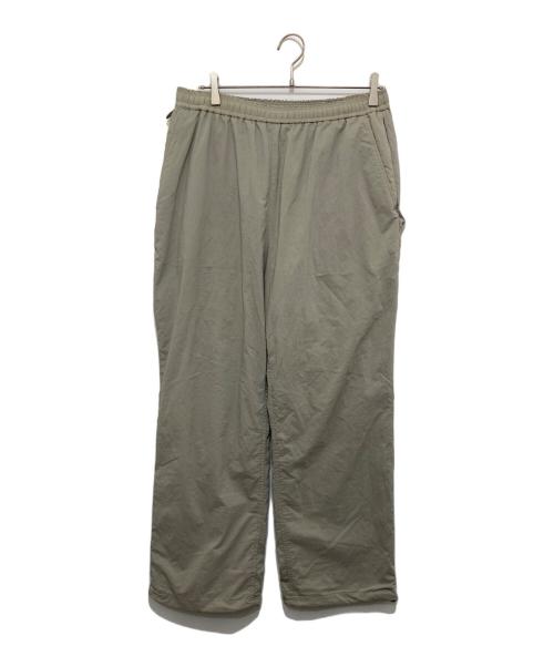 PWA（プア）PWA (プア) ナイロンパンツ ベージュ サイズ:XLの古着・服飾アイテム