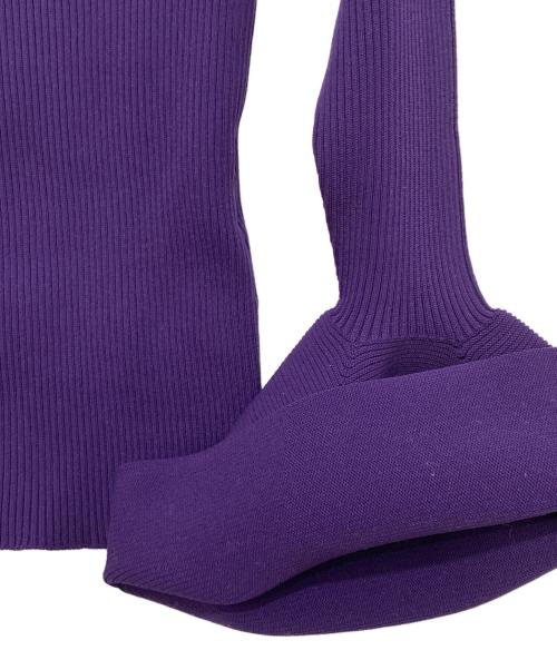 CFCL（シーエフシーエル）CFCL (シーエフシーエル) POTTERY OFF SHOULDER LONG BELL SLEEVE TOP パープル サイズ:1の古着・服飾アイテム