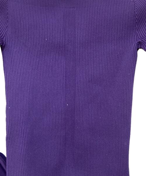 CFCL（シーエフシーエル）CFCL (シーエフシーエル) POTTERY OFF SHOULDER LONG BELL SLEEVE TOP パープル サイズ:1の古着・服飾アイテム