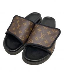 LOUIS VUITTON（ルイ ヴィトン）の古着「マイアミ・ミュール」｜ブラウン×ブラック