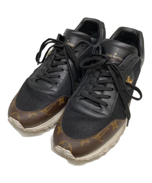 LOUIS VUITTON（ルイ ヴィトン）LOUIS VUITTON (ルイ ヴィトン) ランアウェイライン スニーカー ブラウス×ブラック サイズ:9の古着・服飾アイテム
