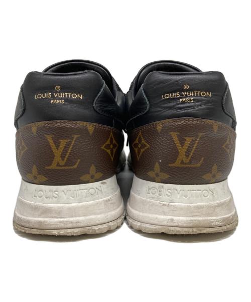 LOUIS VUITTON（ルイ ヴィトン）LOUIS VUITTON (ルイ ヴィトン) ランアウェイライン スニーカー ブラウス×ブラック サイズ:9の古着・服飾アイテム